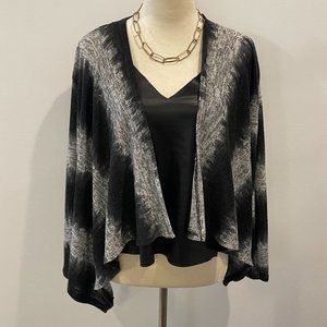 ROLLA COSTER Black | Gray Cardigan Stripe